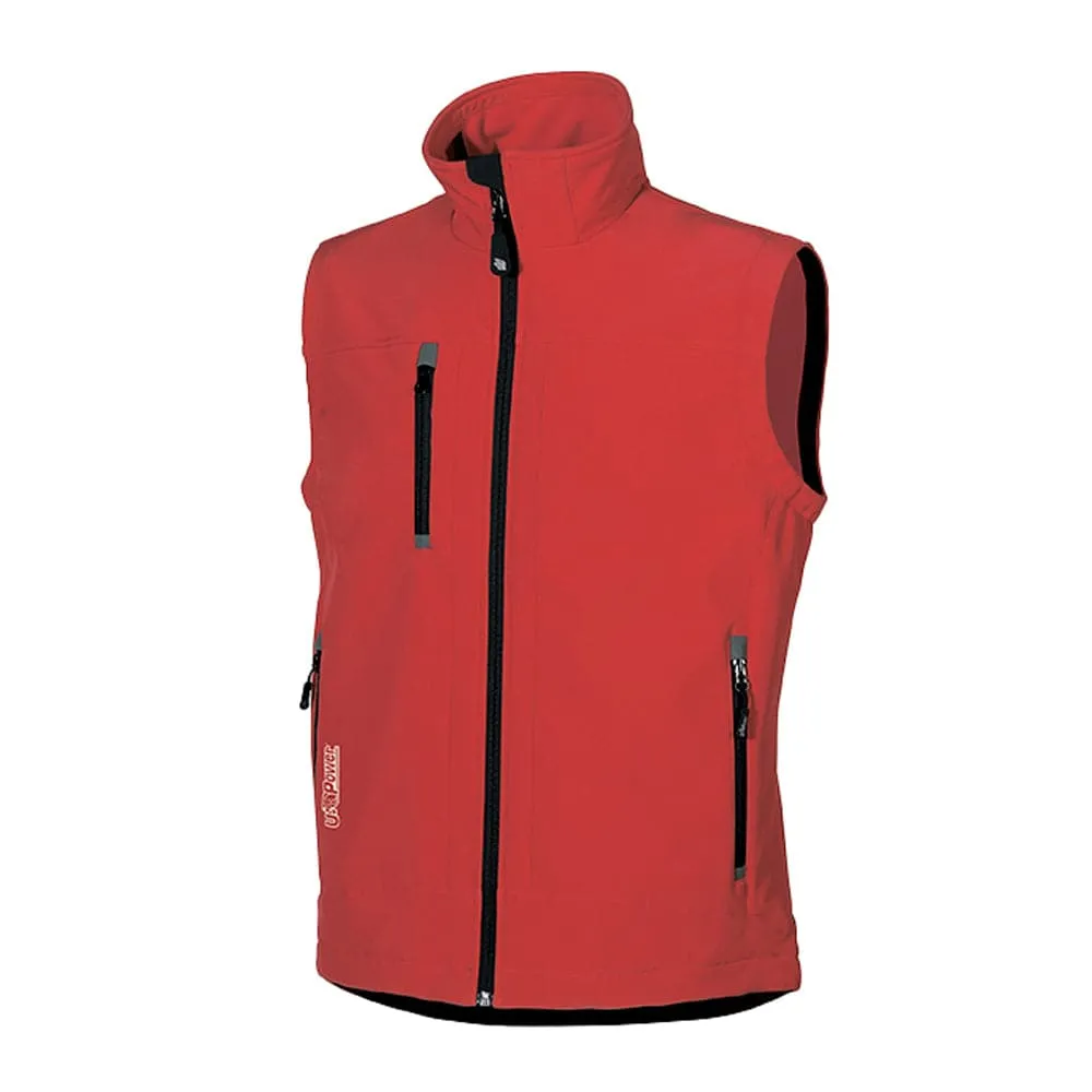 U-Power Climb Softshell Stretch Water Resistant Work Gilet