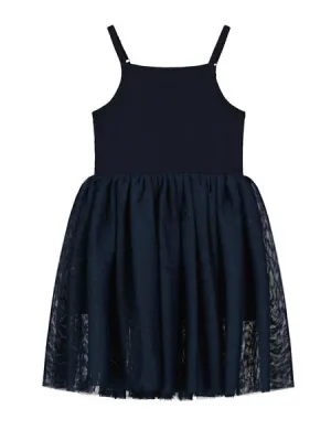 Vignette Kia Tutu Dress in Navy Girls 3-10