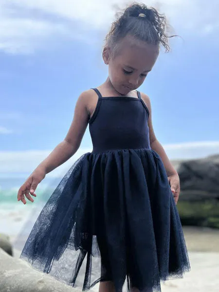 Vignette Kia Tutu Dress in Navy Girls 3-10