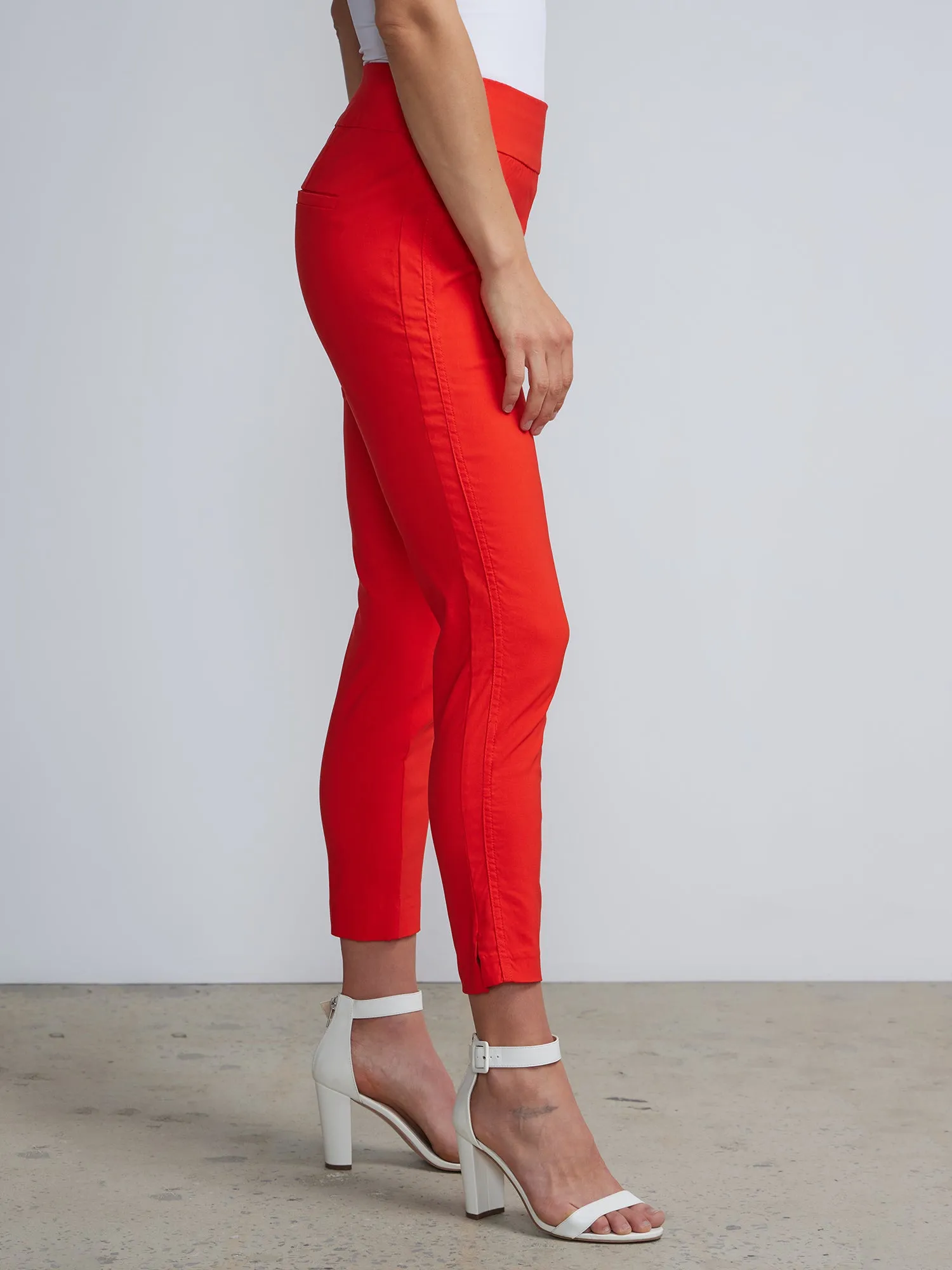 Whitney High Rise Ankle Length Pants