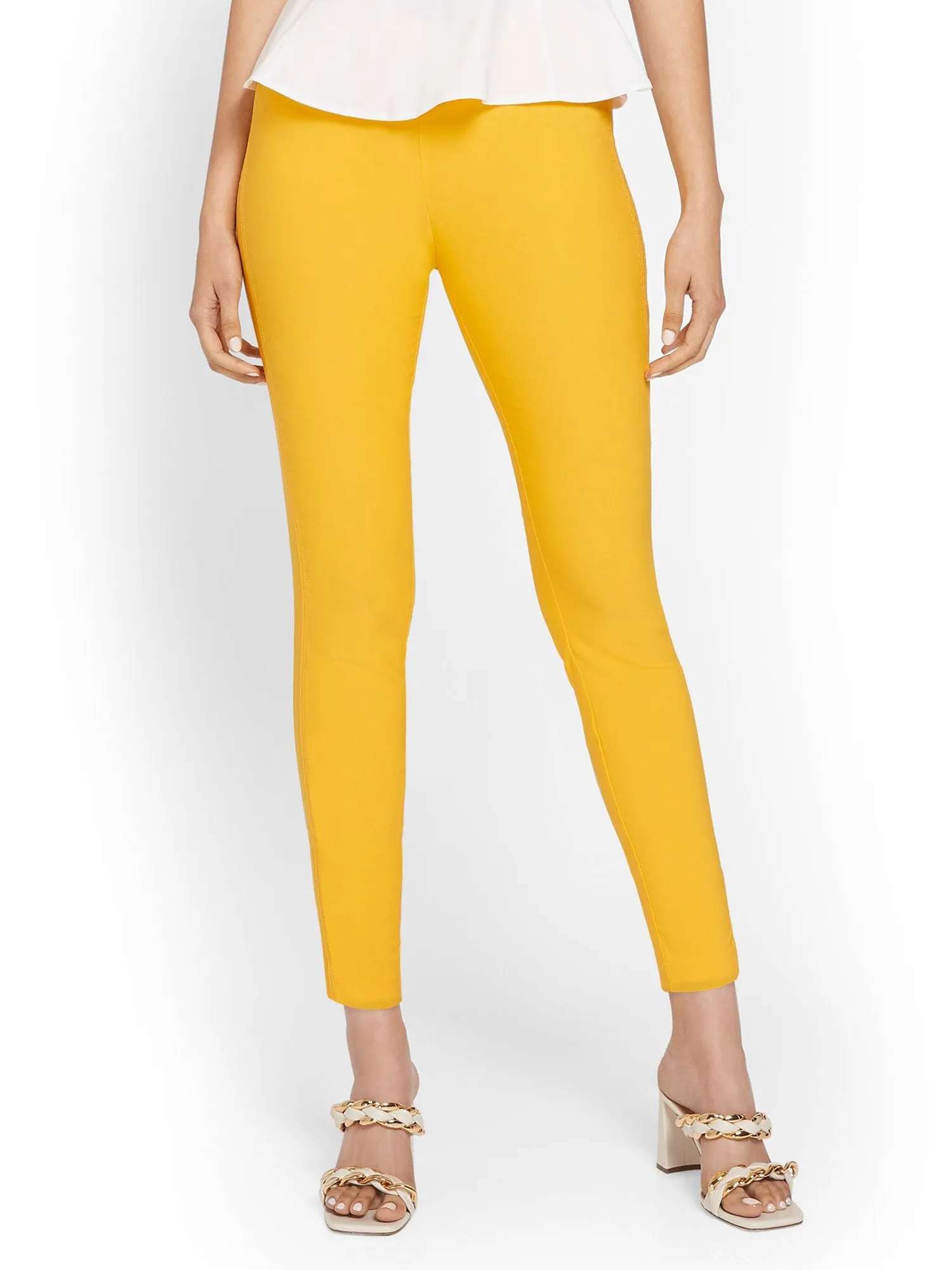 Whitney High Rise Ankle Length Pants