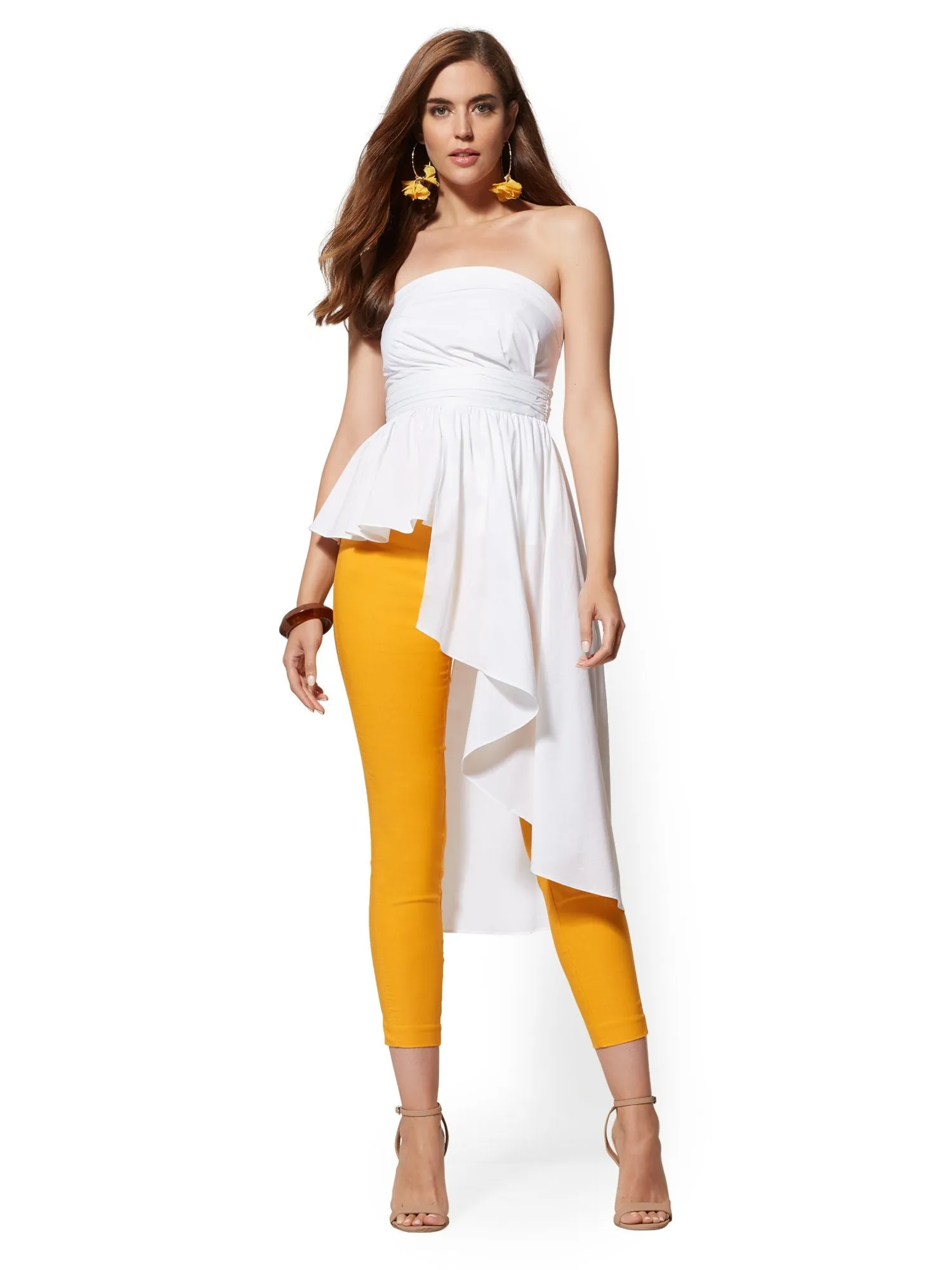 Whitney High Rise Ankle Length Pants