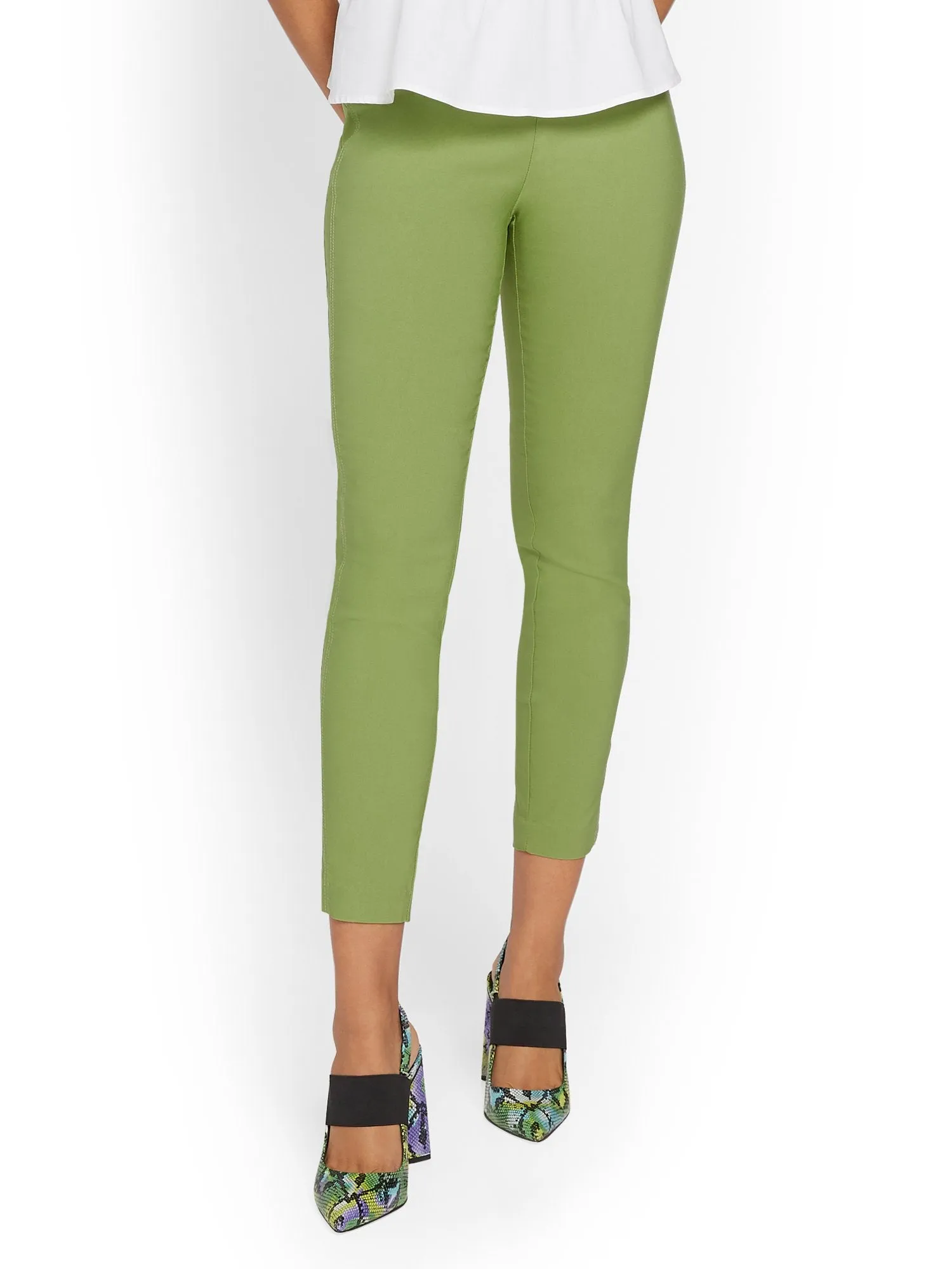 Whitney High Rise Ankle Length Pants