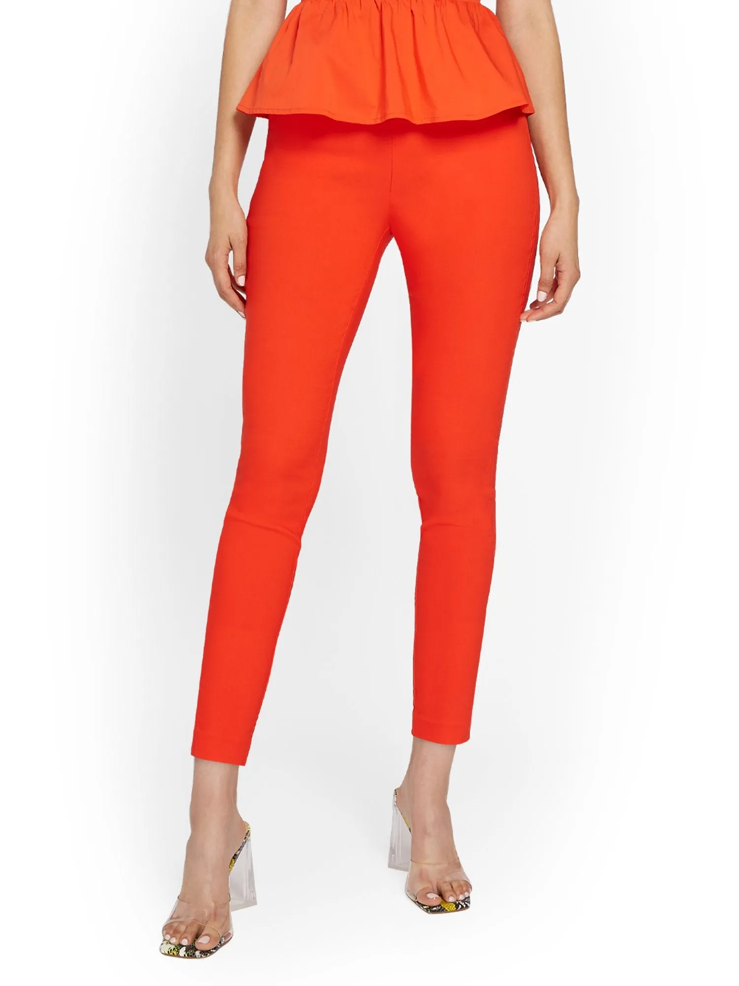 Whitney High Rise Ankle Length Pants